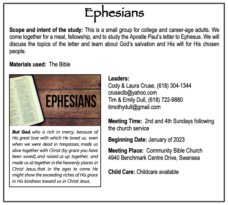 Ephesians